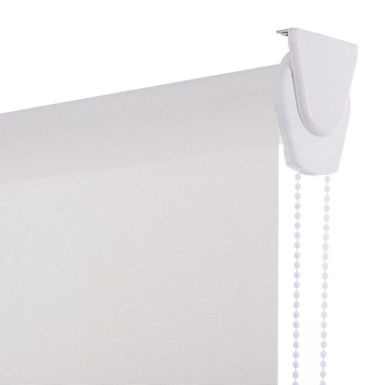 Cortina Roller Sunscreen 130x170 cm Blanca Blanco