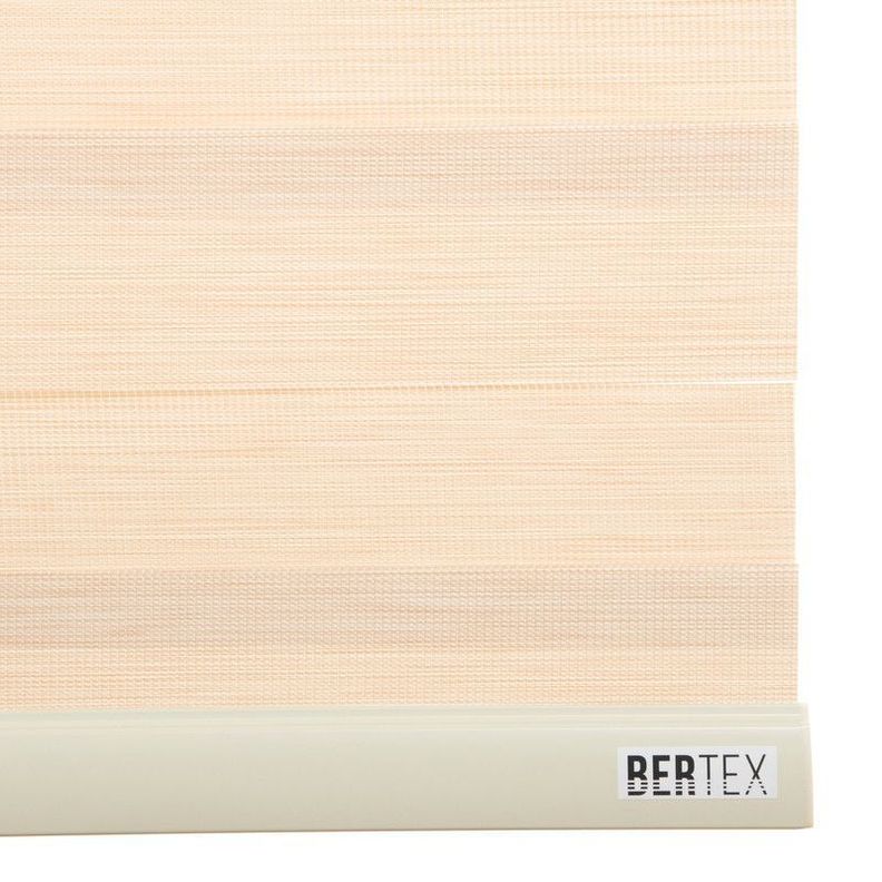 Cortina Roller Dúo Traslúcido 110x235 cm Beige-3