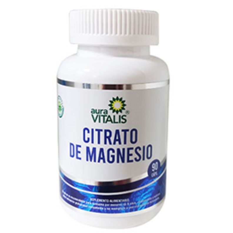Citrato de Magnesio 450 mg 90 Cápsulas Aura Vitalis-0