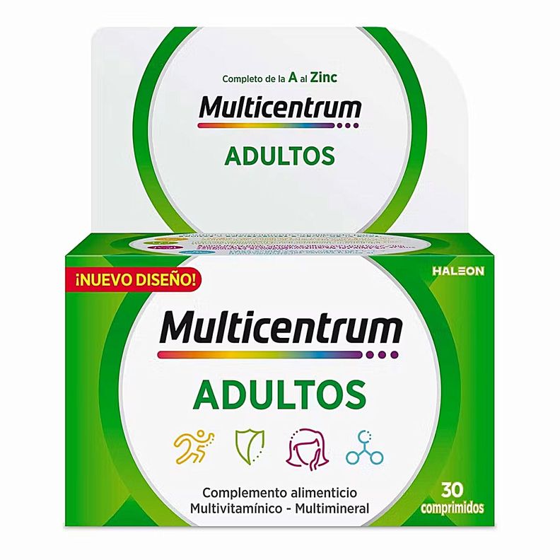 Centrum Adulto Multivitaminico-Multimineral 30 Comprimidos-2