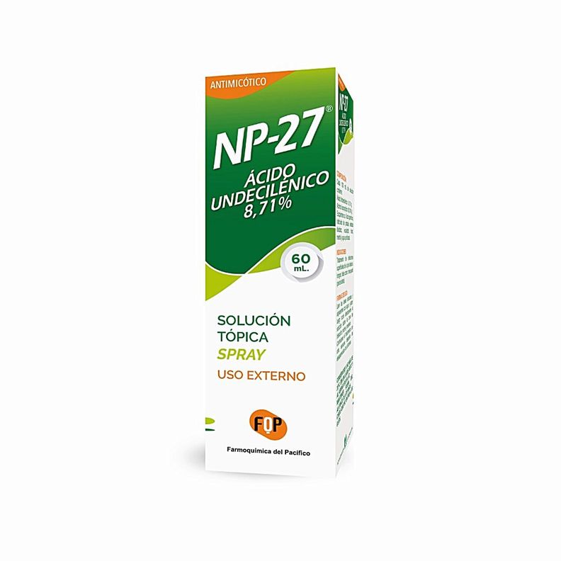 NP-27 Antihongo Mata Hongos Pie Atleta Mal Olor 60ml Spray-1