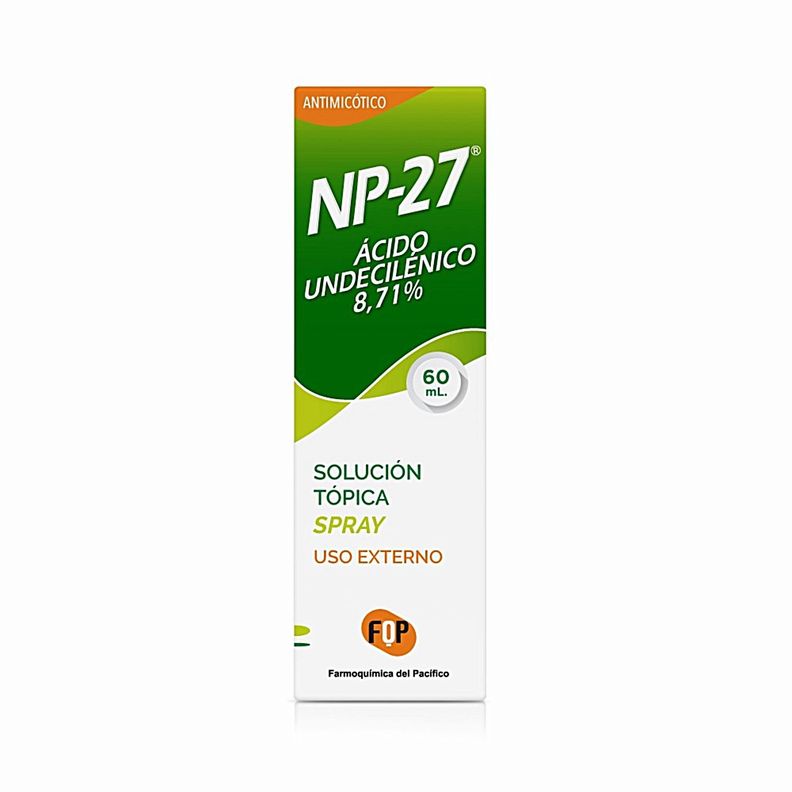 NP-27 Antihongo Mata Hongos Pie Atleta Mal Olor 60ml Spray-2