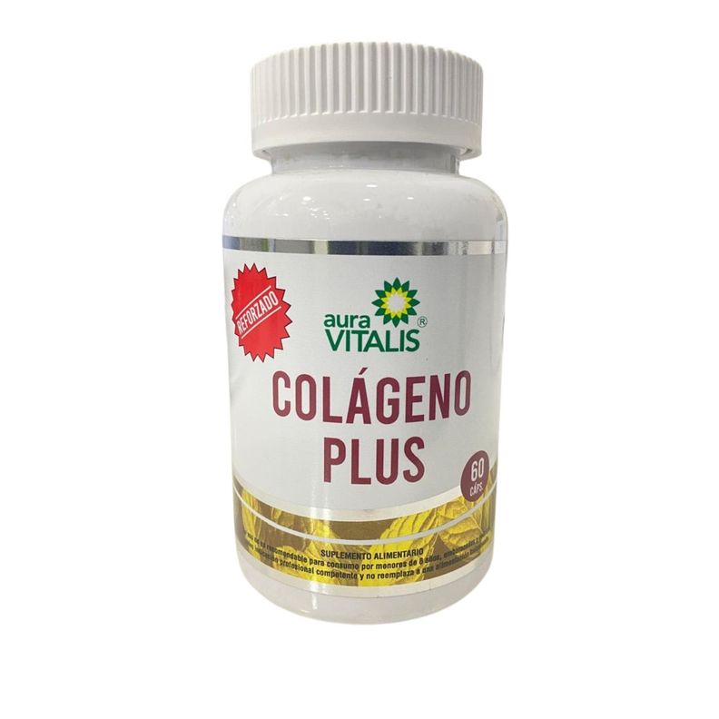 Colágeno Plus 327mg 60 Cápsulas Aura Vitalis-0