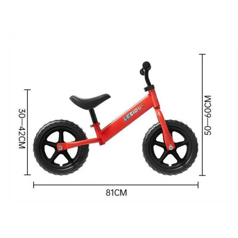 Bicicleta Equilibrio Sin Pedales Infantil Azul-2