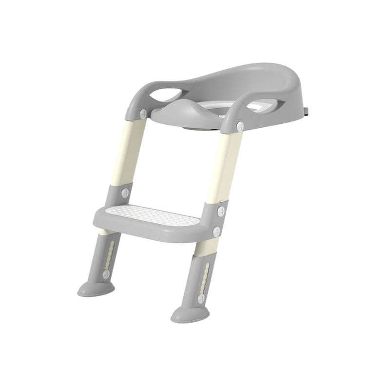 Asiento Escalera Adaptador De Baño para Niño Gris-0