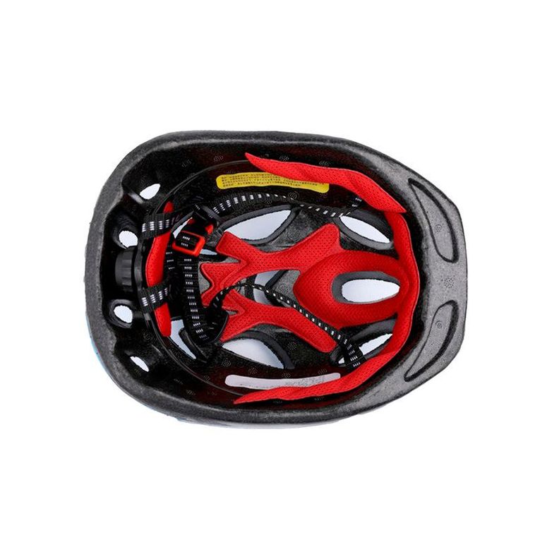 Casco Bicicleta Patinaje  Antigolpes Celeste-1
