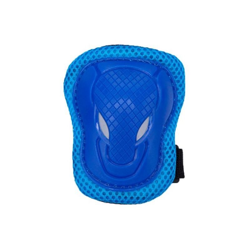 Kit Protección Niños Bicicleta Patinaje  Antigolpes Celeste-1