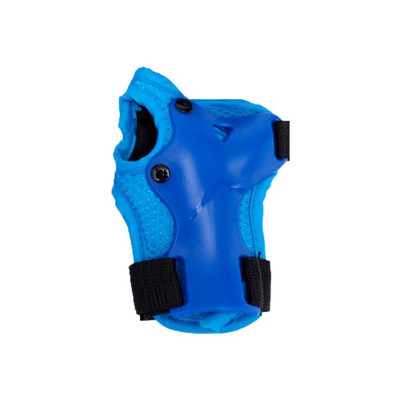 Kit Protección Niños Bicicleta Patinaje  Antigolpes Celeste-2