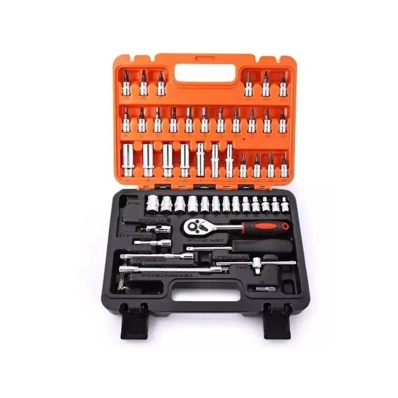 Juego Caja Set Dados Con Chicharra 1/4 53 Piezas-0