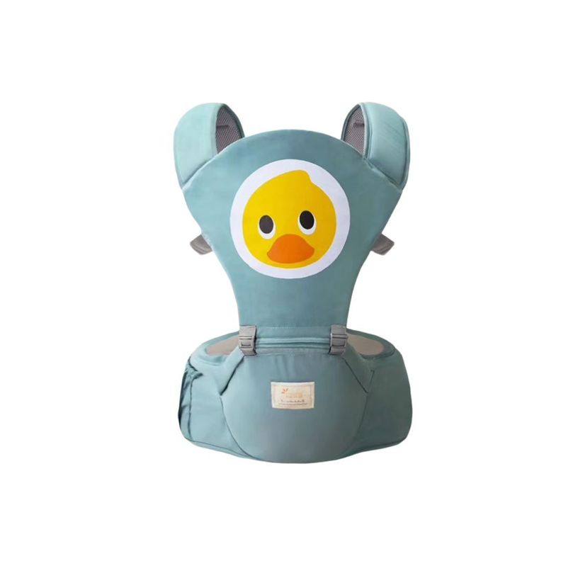 Portabebés Ergonómico 3 en 1 Animales, 8 a 24 Meses Azul-0