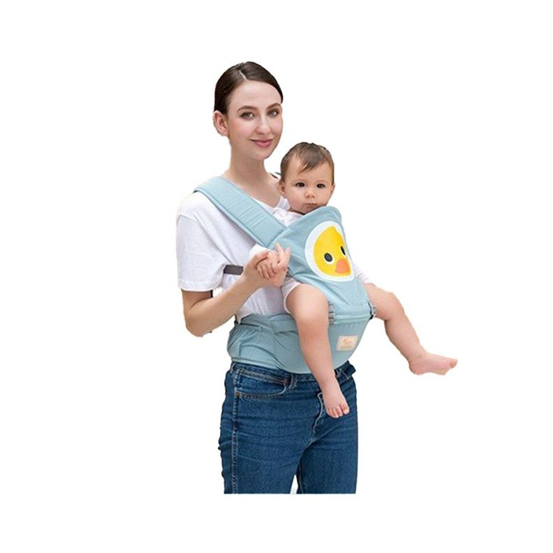 Portabebés Ergonómico 3 en 1 Animales, 8 a 24 Meses Azul-3