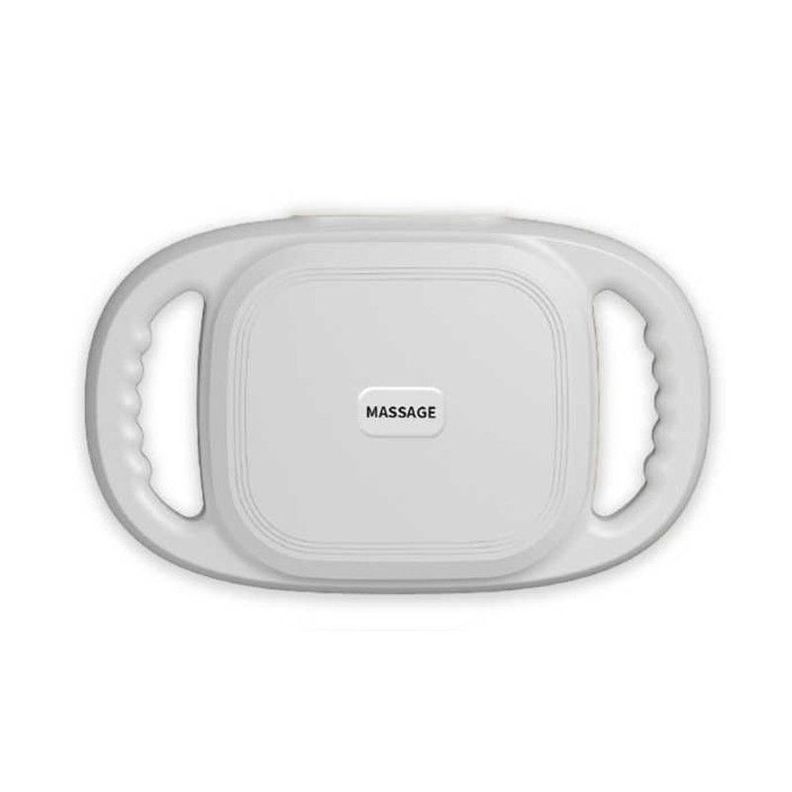 Masajeador Eléctrico Percusión Relajante Pantalla Digital Blanco-1