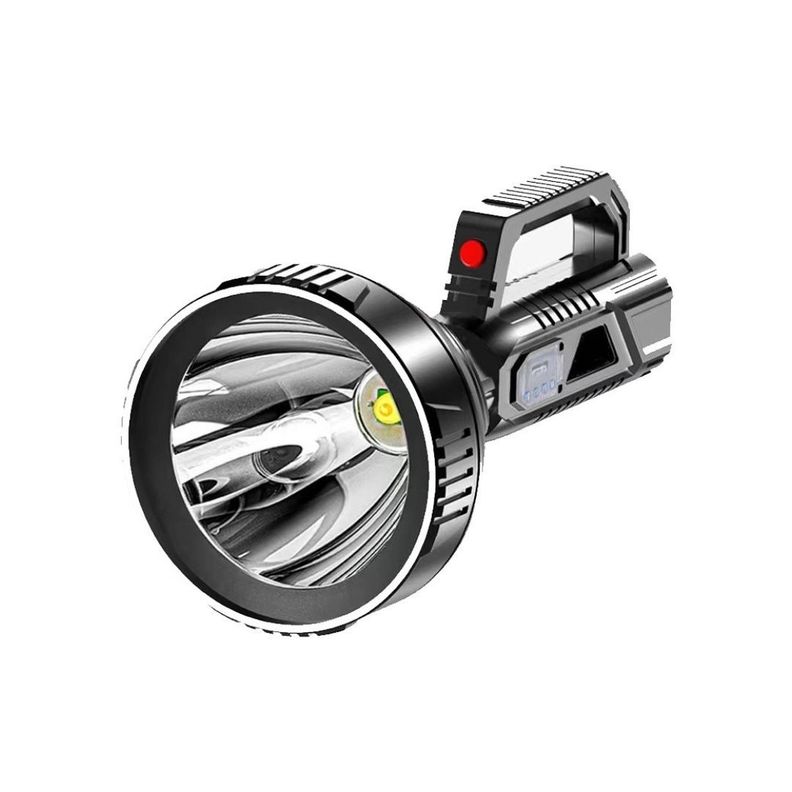 Linterna Foco Largo Alcance Recargable USB-0