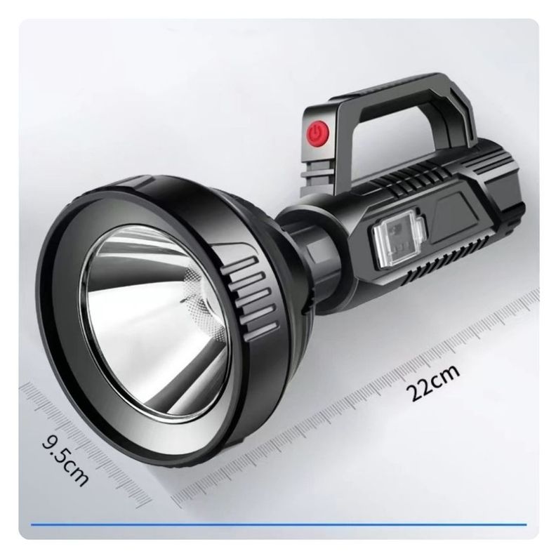 Linterna Foco Largo Alcance Recargable USB-5