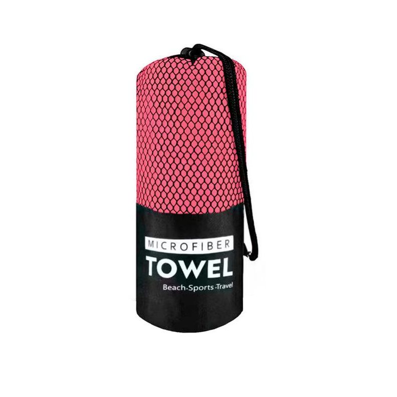 Toalla Microfibra de Deporte, Baño, Viaje, 3 Pcs Rosado-1
