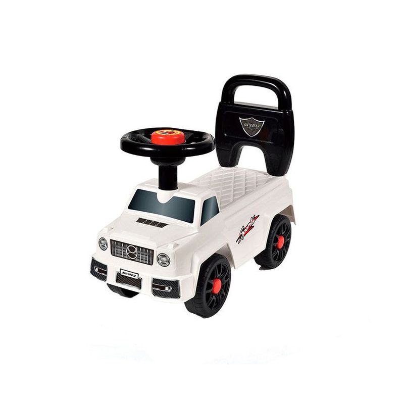 Auto Correpasillos y Andador Infantil con Sonido Blanco-0