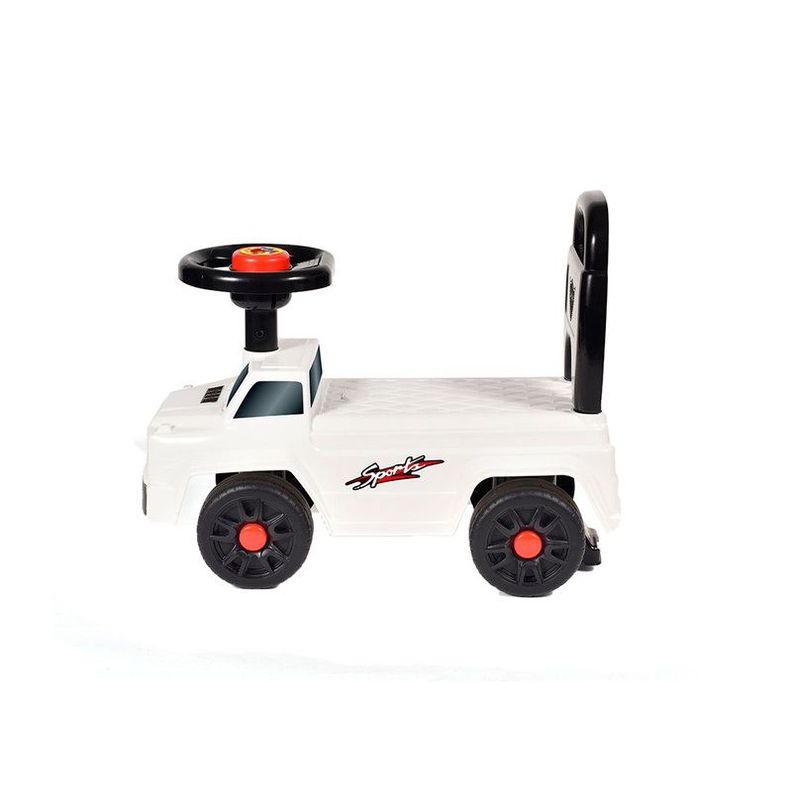 Auto Correpasillos y Andador Infantil con Sonido Blanco-2
