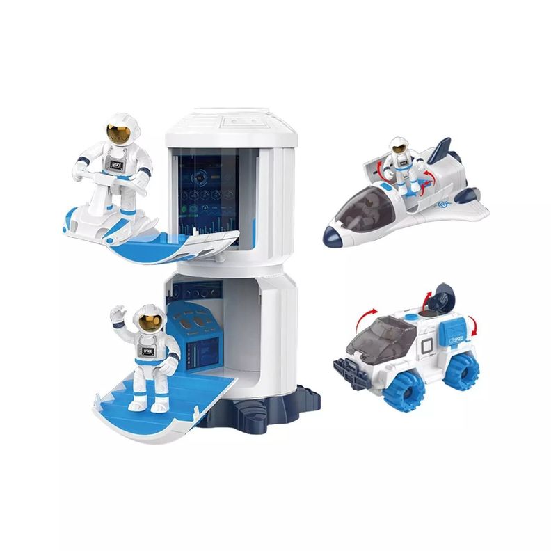 Juguete Niños Exploración Espacial, 11 Piezas-0