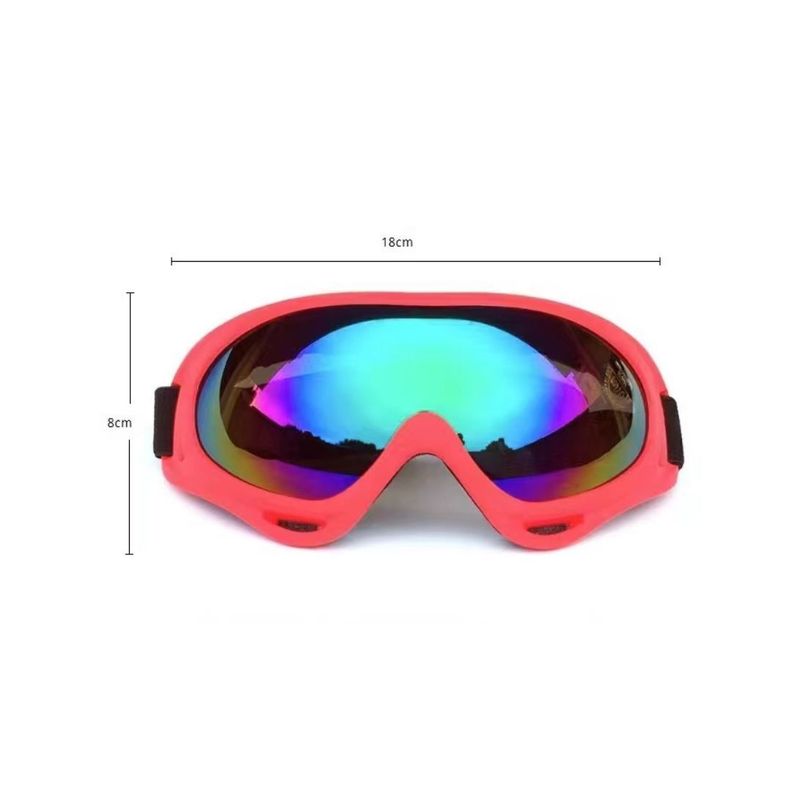 Lentes Antiparras Deportivas Outdoor con Protección UV Negro-1