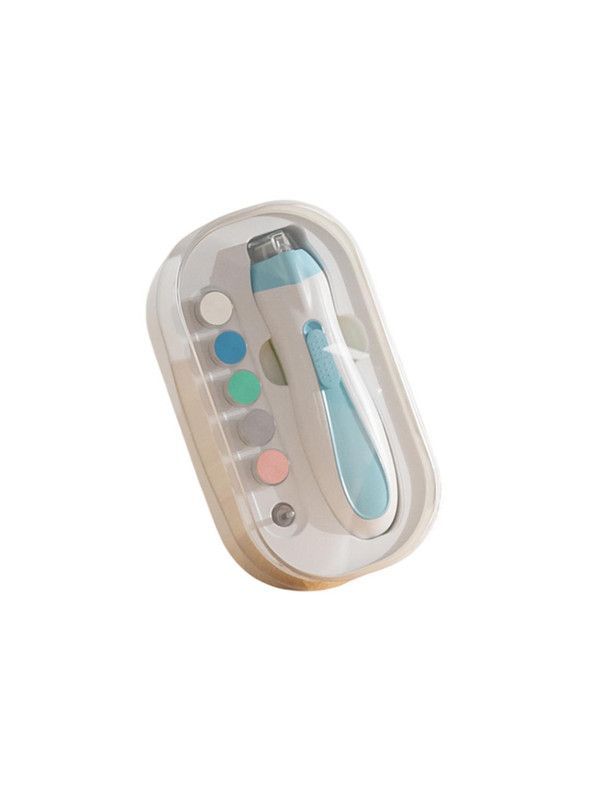 Corta Uñas Eléctrico para Bebés Celeste-1