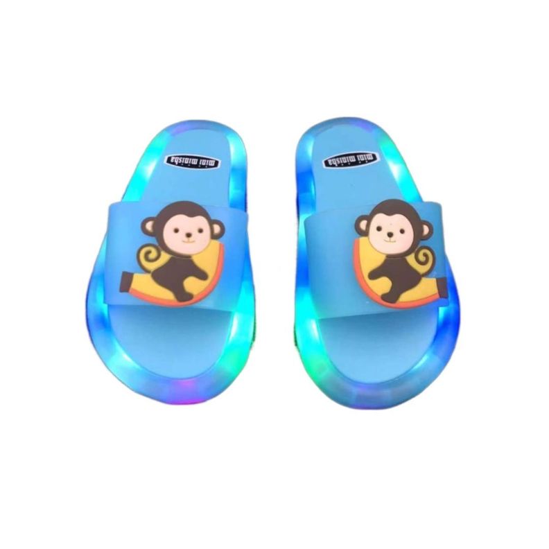 Sandalias LED para Niños Resistente al Agua - Azul / 24-0