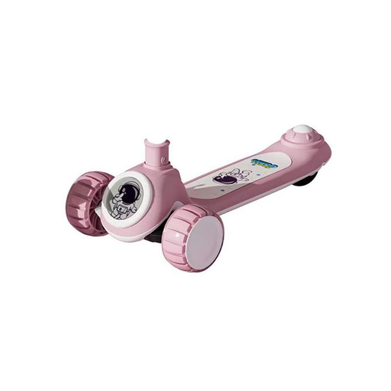 Scooter 2 En 1, Rueda Con Luz Y Sonido, Spaceman Rosado-2