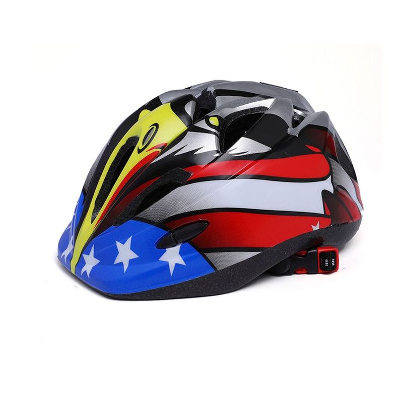 Casco Bicicleta Patinaje  Antigolpes Multicolor-0