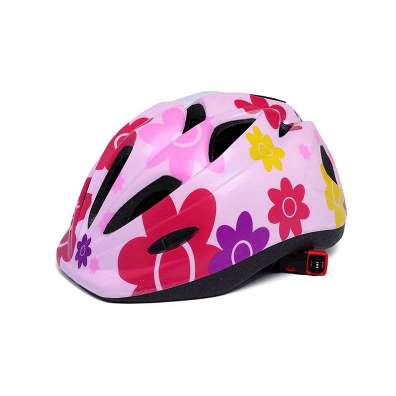 Casco Bicicleta Patinaje Antigolpes Rosado-0