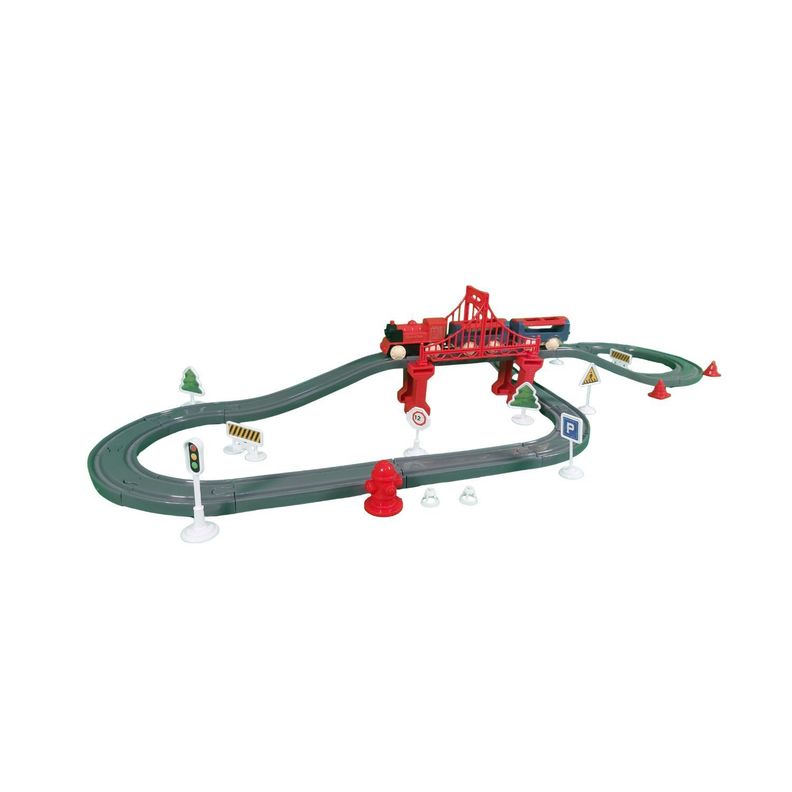 Pista Mini Tren 44 Piezas Surtido [ 999 ]