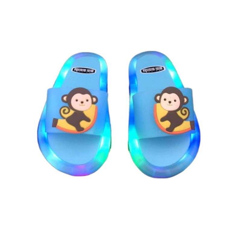 Sandalias LED para Niños Resistente al Agua - Azul / 30-0