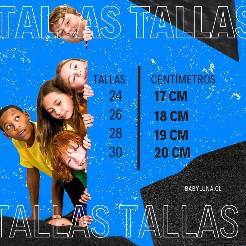 Sandalias LED para Niños Resistente al Agua - Azul / 30-3