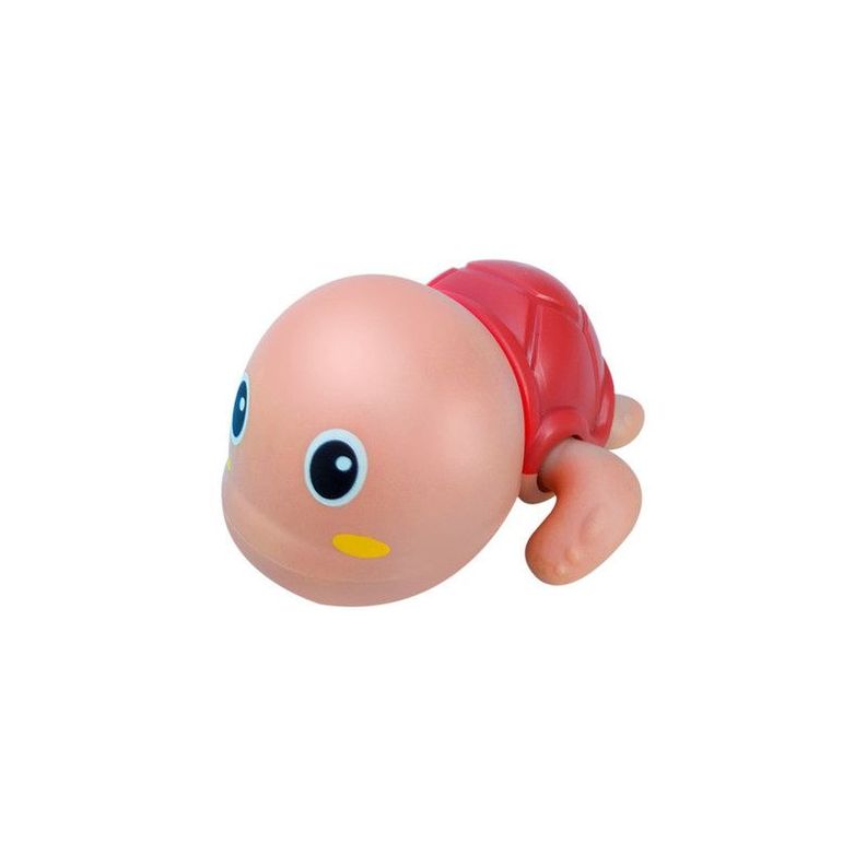 Set 4 juguetes Nadadores para Baño Bebé Pingüino y Tortuga-4