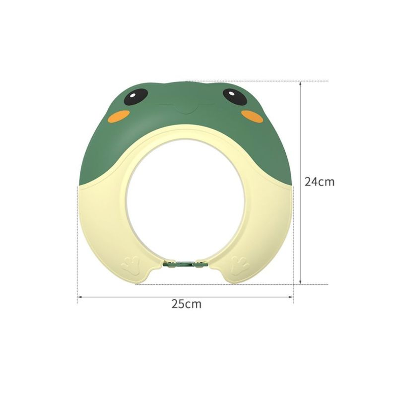 Gorro de Baño Visera de Ducha Animal para Bebé Celeste-1