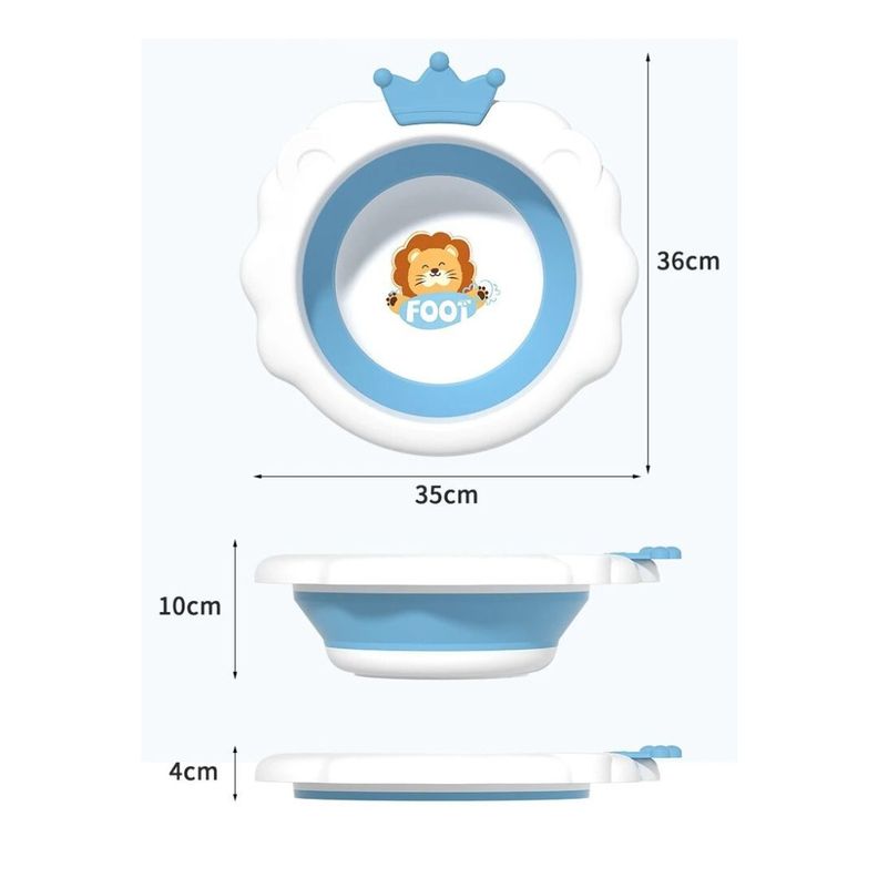 Lavatorio plegable Infantil con Capacidad 3 litros Rosado-3