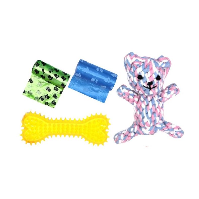Set de 18 Juguetes para Mascotas Diversión Asegurada-4