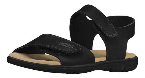 Sandalia Cuero Basic Sandals Mini Negro Niño Bibi-6
