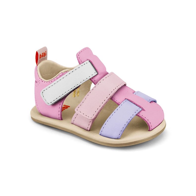 Sandalias Afeto V Rosado  Niña Bibi-1