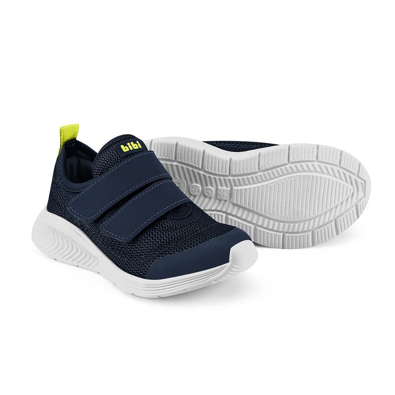 Zapatillas Fly Baby II Azul Marino Niño Bibi-3