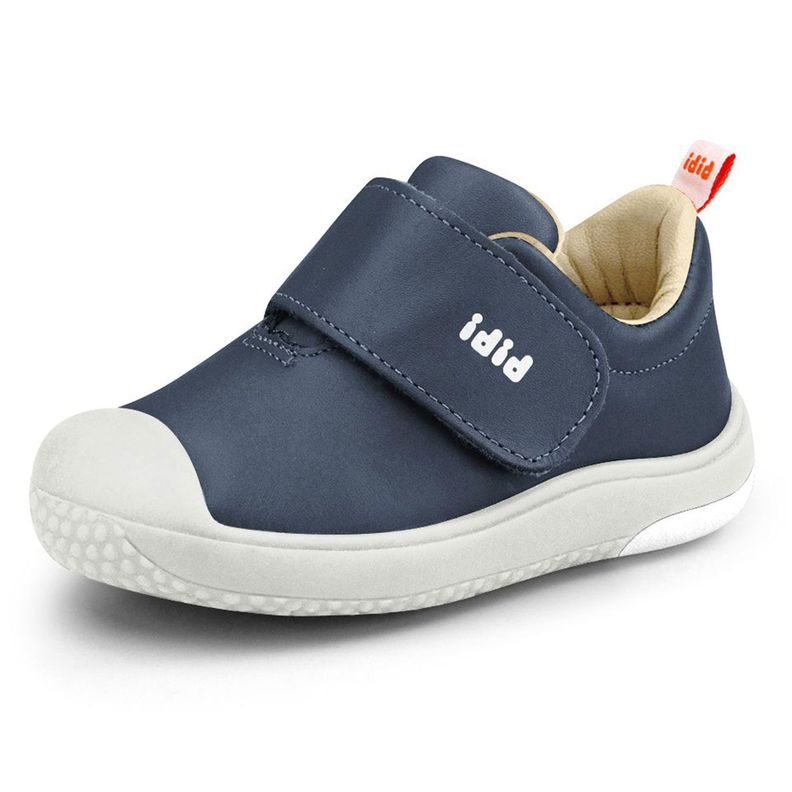 Zapato Cuero Pre Walker Azul Unisex Bibi-0