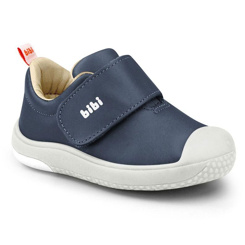 Zapato Cuero Pre Walker Azul Unisex Bibi-1