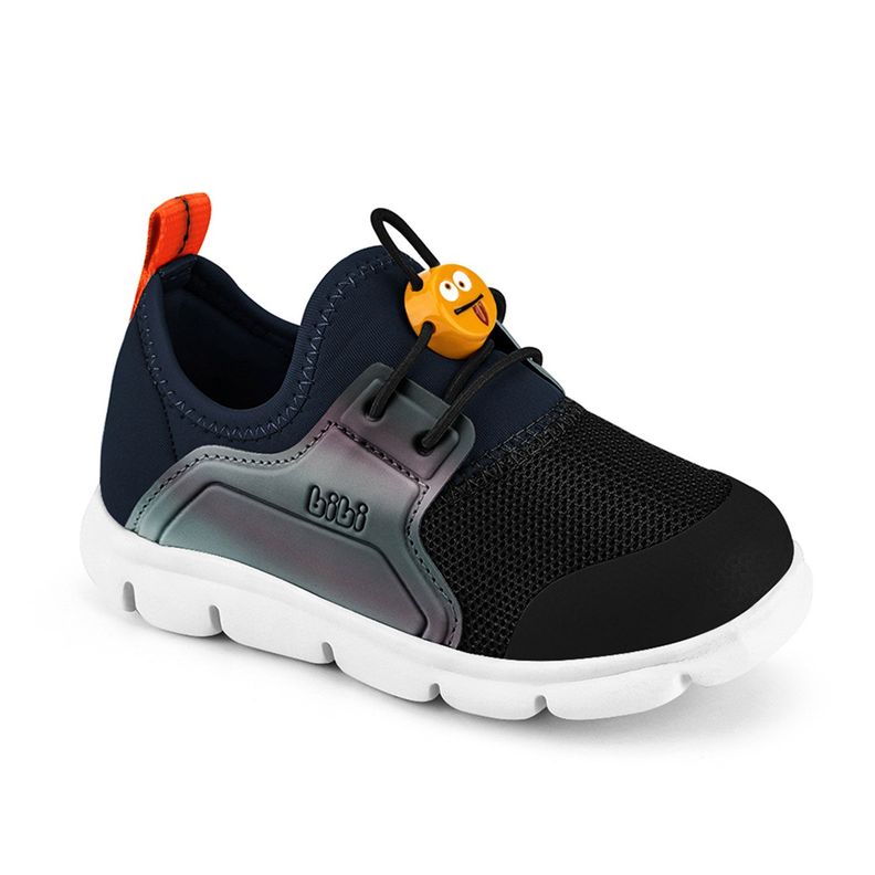Zapatillas Energy Baby New II Negro Niño Bibi-1