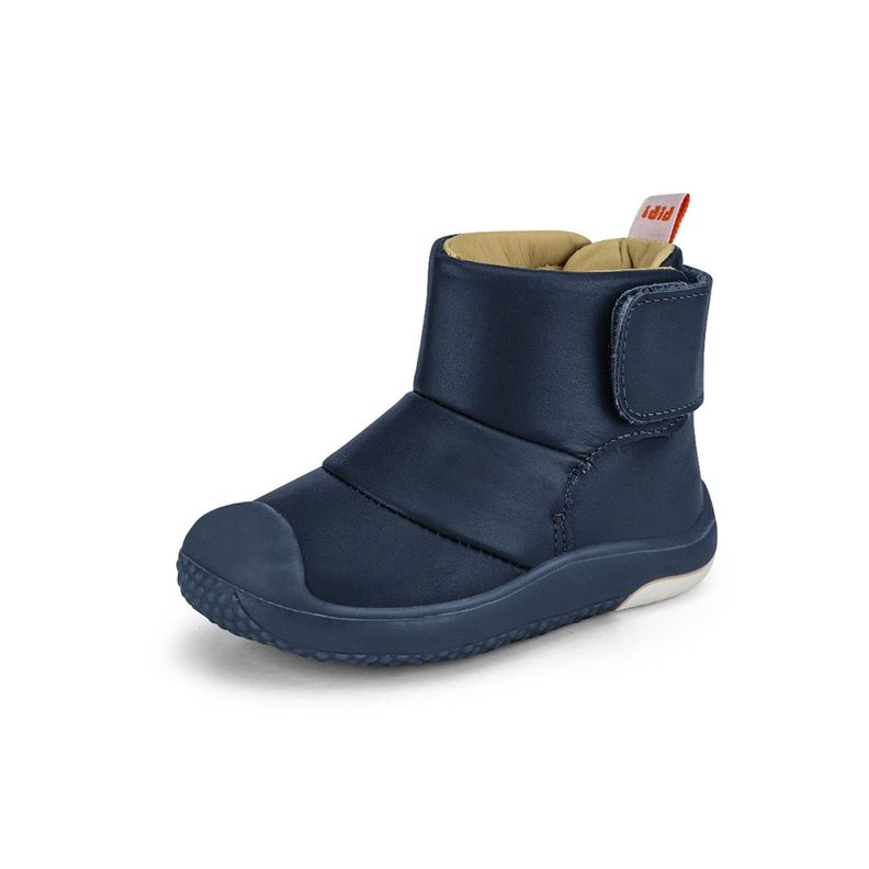 Botas 100% cuero Prewalker Azul Marino Bibi.-0