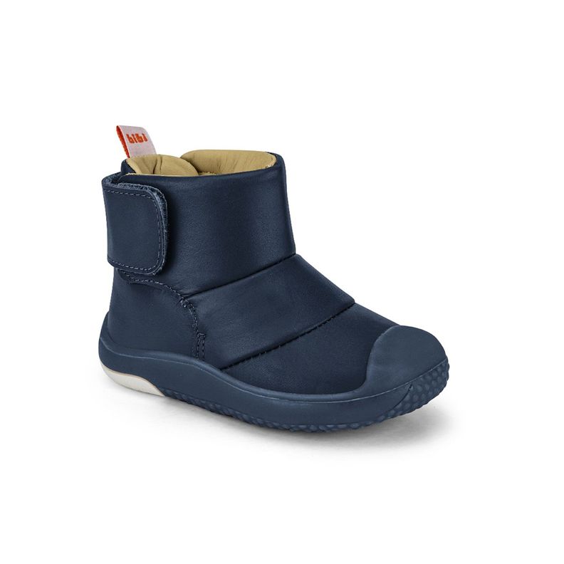 Botas 100% cuero Prewalker Azul Marino Bibi.-1