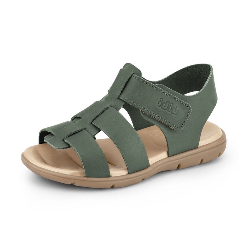 Sandalias Basic Sandals Mini Verde Franciscana Niño Bibi-0