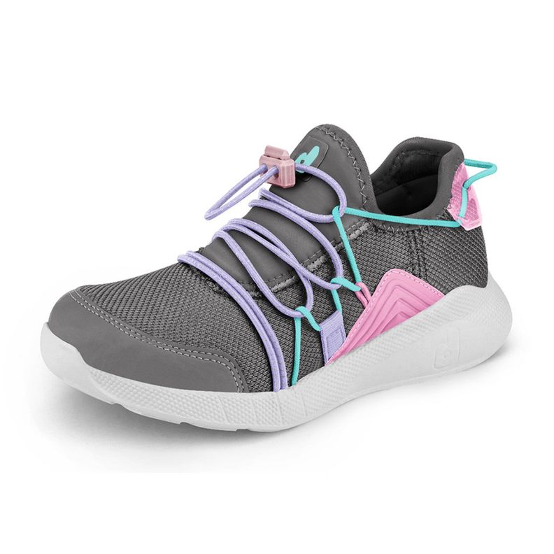 Zapatillas Evolution Gris Niña Bibi-0