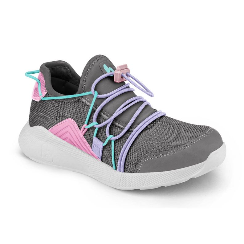 Zapatillas Evolution Gris Niña Bibi-1