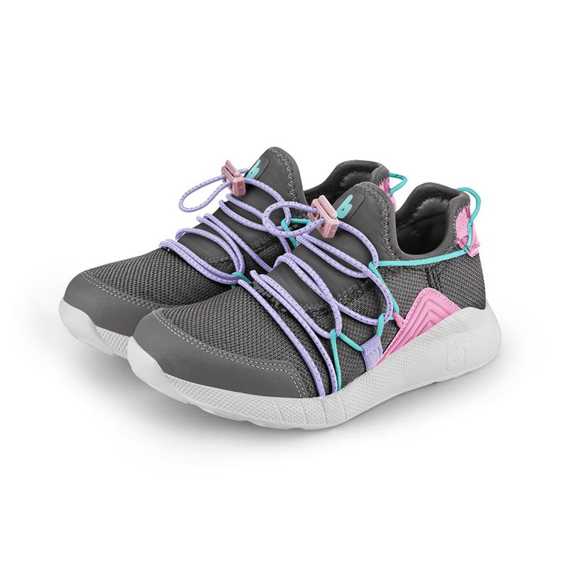 Zapatillas Evolution Gris Niña Bibi-2