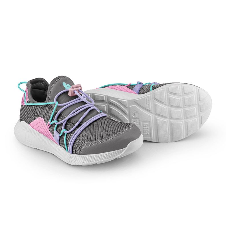 Zapatillas Evolution Gris Niña Bibi-3