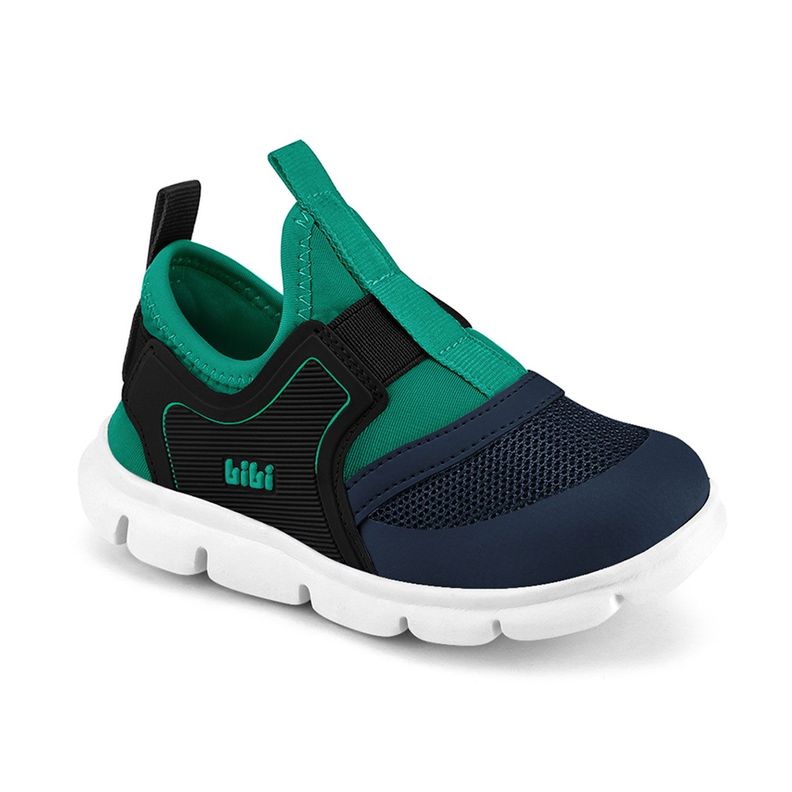 Zapatillas Energy Baby New II Verde Niño Bibi-1