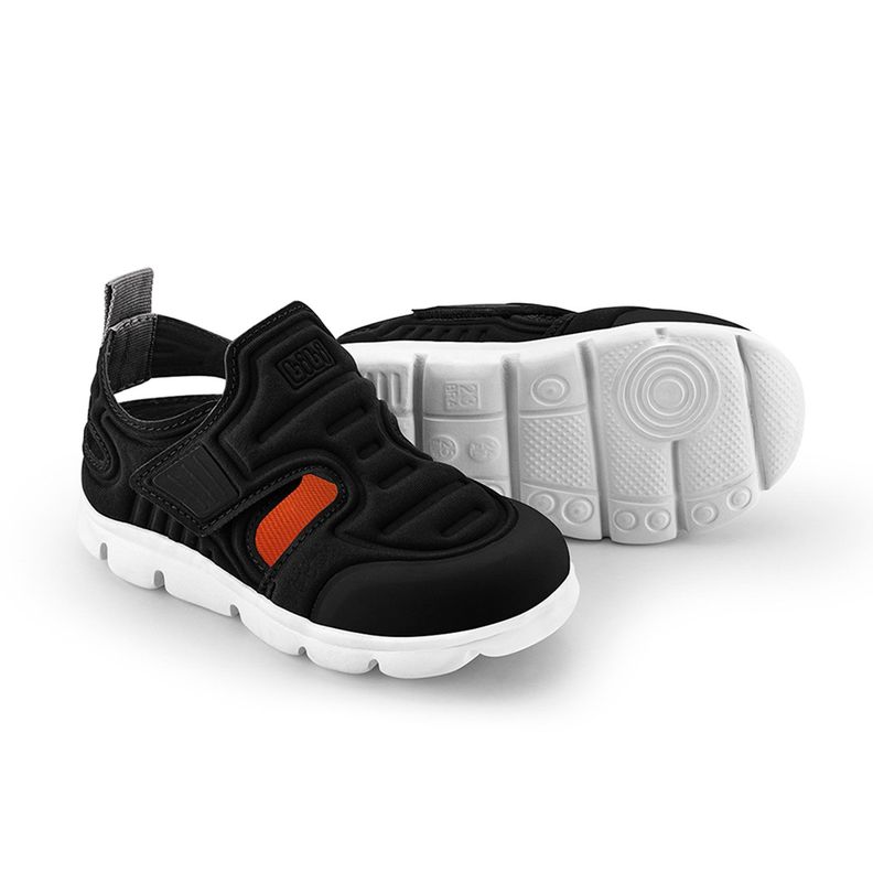 Zapatillas tipo Sandalias Energy Baby New II Negro Unisex Bibi-3